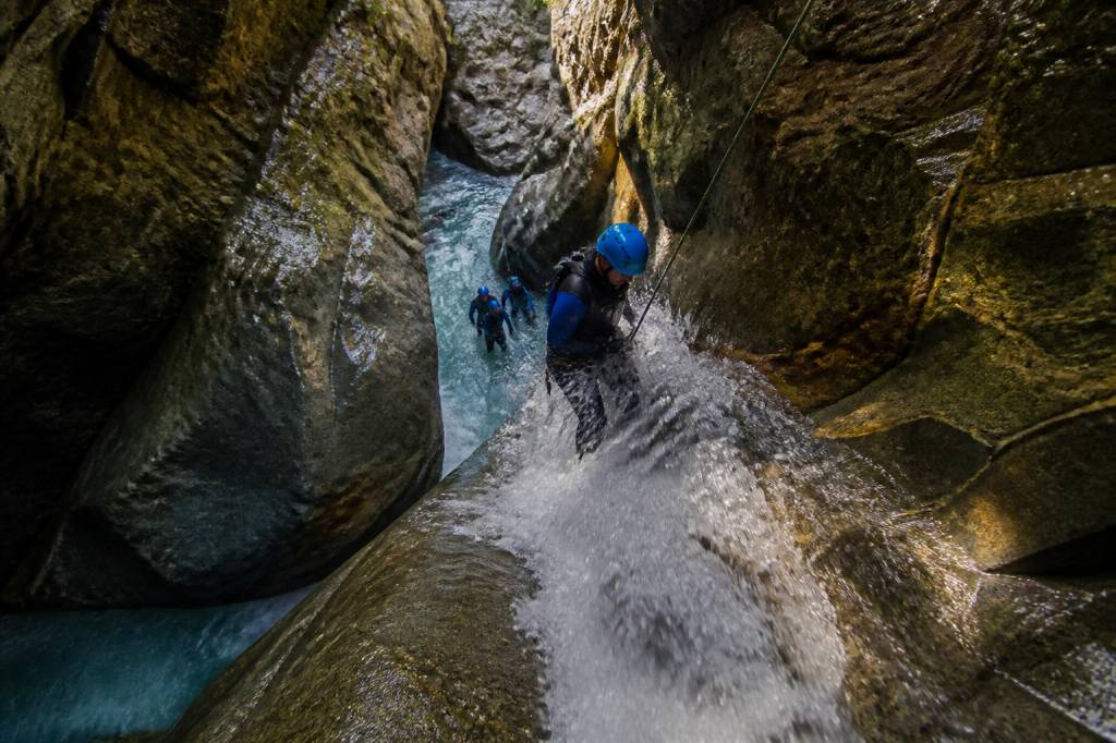 Canyoning Valais: die besten erlebnisse im wallis
