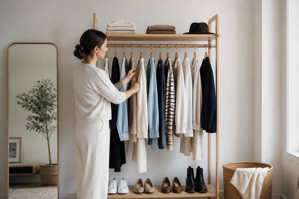 Capsule wardrobe: weniger teile, mehr stil